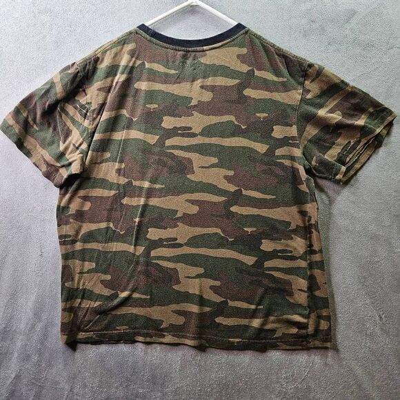 Eighty Eight Shirt Mens Medium Camo Cannabis 420 Day Leaf Short Sleeve Tee - Picture 6 of 7